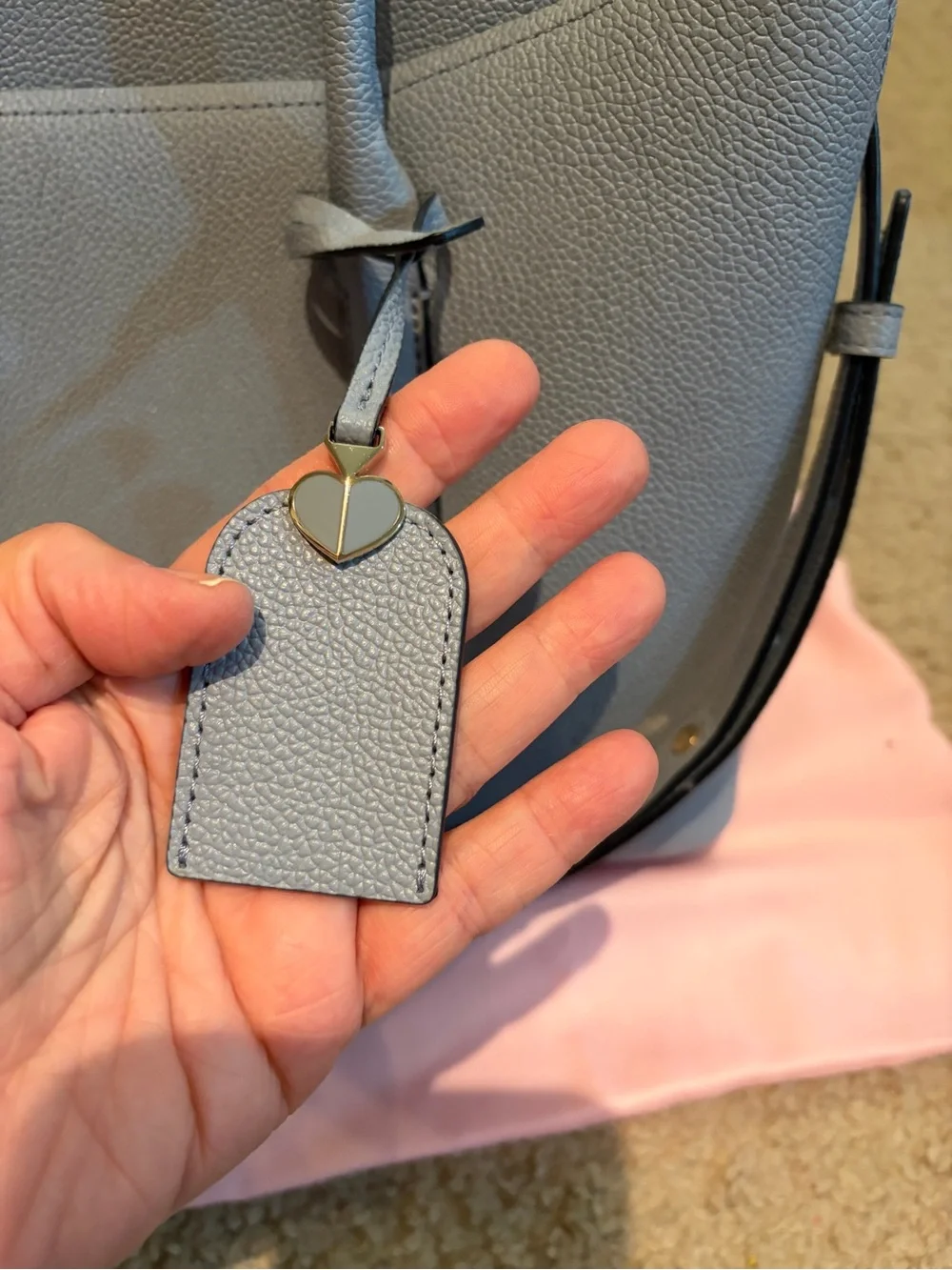 KATE SPADE MARGAUX New York Blue Dome Large Satchel